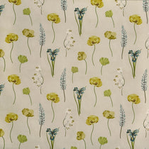 Flower Press Lemon Grass Curtains